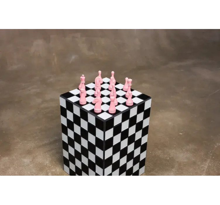 Кавовий столик Standart Chess Cube 45/35 см. Tile 5 см6